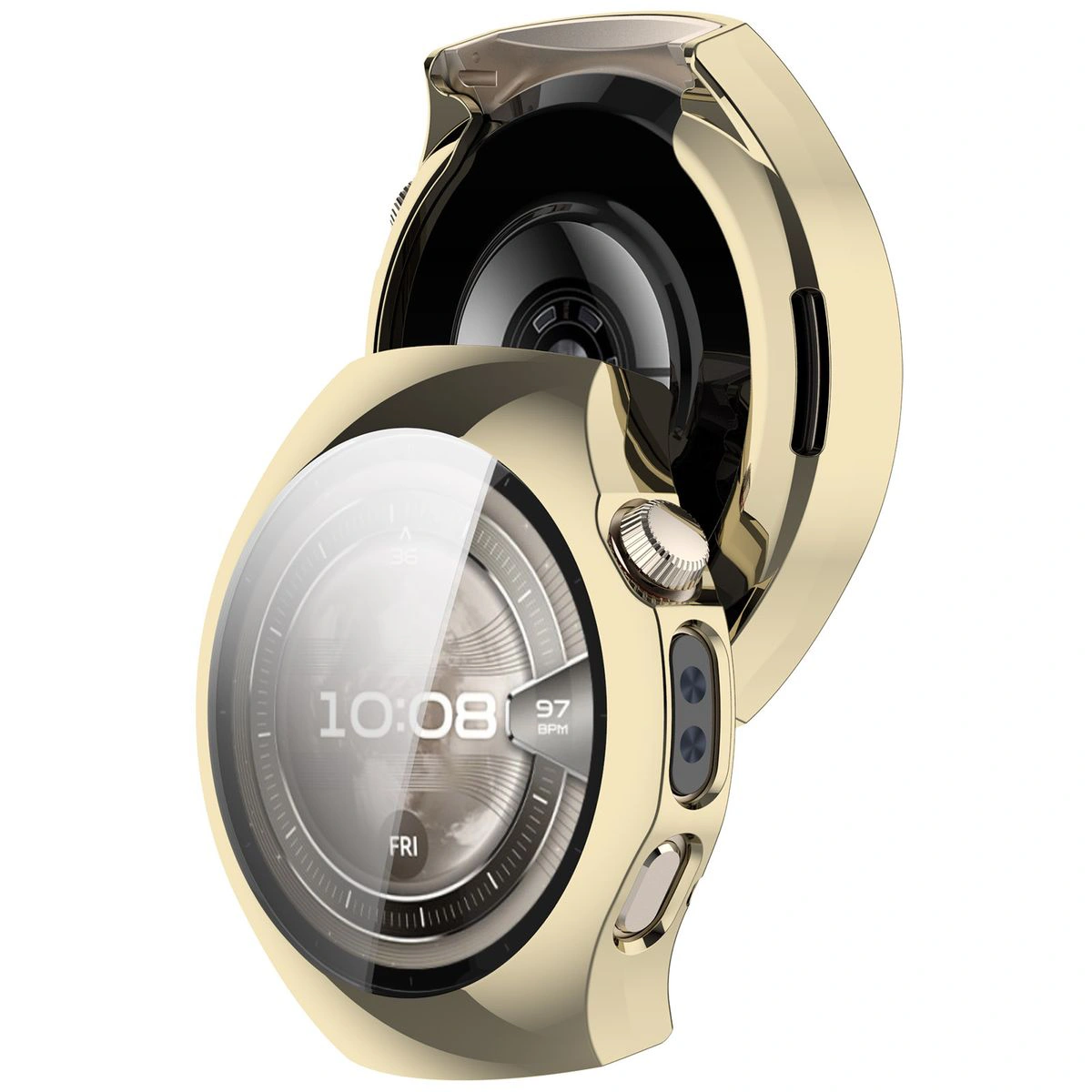 Front oraz przód etui Bizon Case Watch Felipe dla Huawei Watch 5 46mm